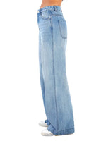 Women Jeans High Waist Wide Leg Pants with Pockets Fashion Casual Long Trousers