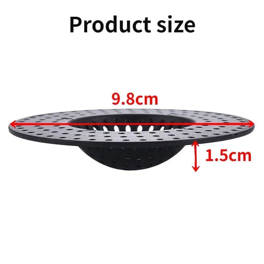 Plastic Kitchen Sink Filter Strainer Sewer Filtering Net Stopper Floor Drains Hair Catcher Waste Collector for Home Accessories