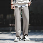 Maden 2023 Autumn Casual Air Layer Sweatpants Cityboy Loose Wrinkle Stretch Straight Leg Sports Pants Men's Baggy Trousers