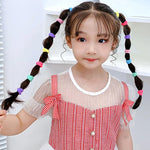 200/400pcs Cute Colorful Small Hair Bands For Little Girls Ponytail Holder Hair Tie Rubber Band Mini Hair Ring Hair Accessories