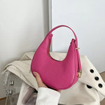 Fashion Alligator Pattern Shoulder Bags for Women Small Handle Underarm Bag Clutch Luxury Pu Leather Female Handbag with Purse