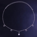 Stonefans Women Sexy Rhinestone Heart Belly Button Waist Chain Fashion Love Pendant Navel Piercing Chain Ring Body Jewelry Party