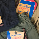 Maden Vintage Khaki Easy Pants for Men Casual Elastic Waist  Straight Trousers Skateboarding Jogger Ankle-tied Drawstring Pants