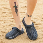 Men Shoes EVA Slippers Sandals for Women Men Breathable Beach Shoes Fashion Garden Clog Aqua Shoes Trekking Wading  Size 36-45