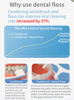 600/300/150/50pcs Ultra-Fine Toothpicks, Home Set, Portable and Disposable Care Floss- Deep Cleaning for Oral Care