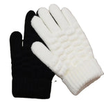 Winter Snow Children Gloves Full Finger Gloves Boys Girls Warm Mittens Thickened Knitted Gloves Hand Warmer
