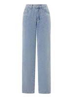 Gaono Women's Spring Summer Baggy Pants Y2K Vintage Low Waist Loose Straight Leg Denim Pants with Pockets Fashion Streetwear