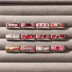 2025 New Women's Gift Cute Rabbit Cat Dogs Italian Charms Links Beads Fit 9mm Stainless Steel Modular Modular Bracelet Jewelry