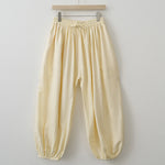 2025 Summer Trendy Linen Cotton Palazzo pants Women Bloomers Trousers