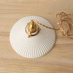 Japanese-style ceramic Nordic hotel bar shop Homestay living room soft installation bronze retro net red chandelier porch