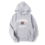 Harvard University Hoodies Spring and Autumn Fashion Men's Warm Hoodies Casual Street Hot Selling Morning Running Sports Hoodies