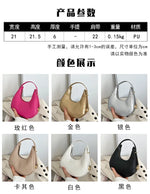 Fashion Alligator Pattern Shoulder Bags for Women Small Handle Underarm Bag Clutch Luxury Pu Leather Female Handbag with Purse