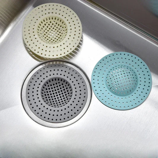 Plastic Kitchen Sink Filter Strainer Sewer Filtering Net Stopper Floor Drains Hair Catcher Waste Collector for Home Accessories