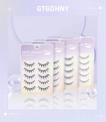 3D Lashes Premade Fan A/M Shape Spikes Cluster Eyelash Mix Extension Individual Makeup Super Natural Wispy DIY Premade Peduncle