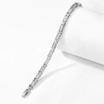 RAKOL 18K-Gold-plated X-shaped Full Zircon Bracelet For Women High Quality Cross Niche Design Luxury Wedding Party Jewelry