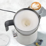 900ML Electric Milk Frother Automatic Milk Warmer Foamer Cold/Hot Latte Cappuccino Coffee Chocolate Foam Maker Kitchen Appliance