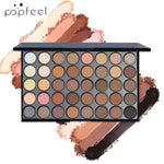 POPFEEL Eye Makeup Set 40 Color Eyeshadow Palette Eyebrow Pencil Eyeliner Pen Mascara With A Set Of Makeup Brushes Eye Cosmetics