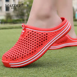 summer Men Slippers Lightweight Breathable Fashion Women Shower Slipper High Quality Beach Couple Flip Flop Swimming Shoes