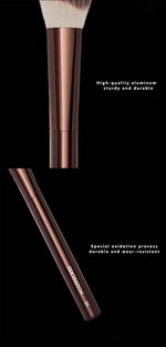 HOURGLASS No. 15 Liquid Blush Brush, Angled Contour Brush, Loose Powder Brush, Professional beauty tools