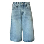 Vintage Style Jeans Women's Petite High-waisted Slimming Draped Loose Fit Summer New Arrival Seven-half Bell Bottoms