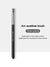 Arc eyeliner brush