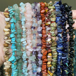 Natural Chips Gravel Stone Irregular Green Fluorite Amethysts Garnet Beads For Jewelry Making DIY Bracelet Necklace Accessories