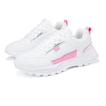 Sneakers Women Lace Up Flats Ladies Outdoor Running Walking Shoes Comfortable Breathable Female Footwear Big size zapatos mujer