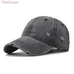 Distressed Baseball Cap Dad Hats for Men Women Vintage Washed Cotton soft top Hat Adjustable Low Profile Unisex Style Headwear