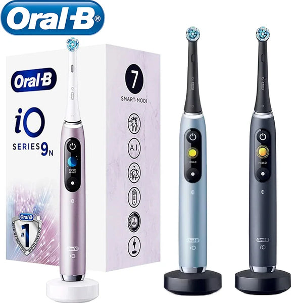 Oral-B Electric Toothbrush Oral B iO Series 9 Electric Toothbrush with 1 Replacement Brush Head 1 travel box 1 induction charger