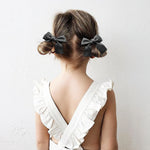 14pcs Ribbon Pigtail Hair Bows Elastic Hair Ties Hair Bands Holders Hair Accessories for Baby Girls Infants Toddler wholesales