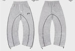 High street hip hop fashion new Y2k men clothing set retro trend casual sportswear personality pattern design loose sweatpants