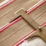 Maden 11.7OZ Red-Line Selvage Raw Denim Jeans for Men Khaki Well-fitting Straight Leg Jeans Mid-waist Casual Trousers for Autumn