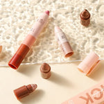 5 in 1 Eyeshadow Pencil Kit Velvet Matte Pigment Shimmer Highlight Makeup Combination Pink Brown Mini Eye Shadow Pen Cosmetics