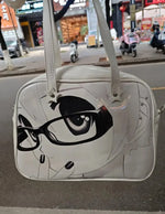 Y2k Aesthetic Harajuku Kawaii Shoulder Bags Japanese Cartoon Cute Girls Printing Handbags All Match Sweet Underarm Bag Fashion