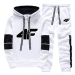 Sports Hot Sale Men's Tracksuit Hooded Long Sleeves Casual Single Piece Sweatshirts And Daily Sweatpants Comfort Outdoor Jogging
