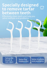 600/300/150/50pcs Ultra-Fine Toothpicks, Home Set, Portable and Disposable Care Floss- Deep Cleaning for Oral Care