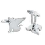 Minimalist Business Premium Suit Shirt French Griffin Cufflinks Angel Wolf  Sleeve Button Men's Cuff-link Wedding Luxury Jewelry