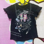 Summer Woman T Shirts Japanese Tees O-neck Short Sleeve Kawaii Anime Print Cute Subculture Y2k Tops Cartoon Sweet T-shirt Chic