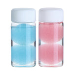 Eyelashes Tweezers Cleaner Lash Glue Extension Supplies Cleaning Sponge Eyelash Glue Remover Liquid Tweezers Cleaner