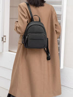 Genuine Leather Cowhide Women Backpack Shoulder Bag Female Simple Commuter Travel Schoolbag Daily Women Backpack Handbag