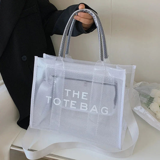The Tote Bag For Women Crossbody Female Handbag New Solid Words Lette Leisure Large Bag Luxury Fashion PU Shoulder Crossbody Bag