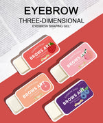 Eyebrow styling cream Three-dimensional and long-lasting transparent eyebrow cream eyebrow glue eyebrow soap eyebrow wax