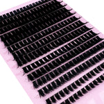 NEW Cluster Eyelash Extension 280 Bundles 80D/100D Natural Style Individual Eyelashes Handmade Eyelash Bundles 3D Mink Lashes