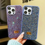 Luxury Bling Glitter Phone Case For iPhone 16 Pro Max 15Pro 14plus 13 12 Vogue Protective Soft Diamond Cover Protective Shell