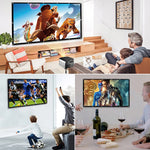 60 72 100 120 150 Inch 16:9 Portable Wrinkle Free Lightweight Projector Screen Home Outdoor Front Rear Projection Curtain Fabric