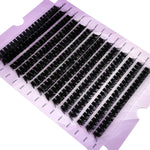 New 280Bundles 100D Cluster Eyelash Extension 9-16mm Natural Thick Style Individual Eyelashes Handmade Eyelash Bundles Mink Lash