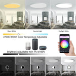 Tuya Smart WiFi BLE LED Ceiling Light AC 220V 24W RGBCW Round Ceiling Lamp Indoor Lighting APP Alexa Geogle Home Voice Control