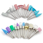 WELLCK Dental Silicone Grinding Heads Teeth Polisher for Low-speed Machine Polishing Dental Tools Dentistry Lab 12pcs/10pcs/Pack