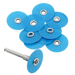 40Pcs/Box Dental Polishing Discs Holding Rod Mandrel Soflex Flexi Disc RA Shank Teeth Whitening Material Dentistry Tools