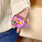 Sleeping Girl Case for AirPods 4 Airpod 1 2 3 Pro Pro2 Bluetooth Earbuds Charging Box Protective Earphone Case Cover